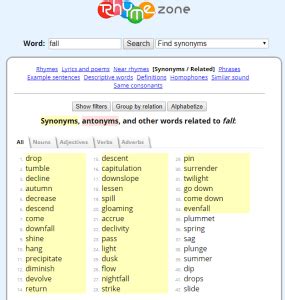 Spanish rhyme zone - Commonly used words are shown in bold.Rare words are dimmed. Click on a word above to view its definition.